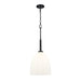 Z-Lite Naya 1 Light Pendant (11’’ Shade) - Matte Black