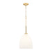 Z-Lite Naya 1 Light Pendant (11’’ Shade) - Modern Gold