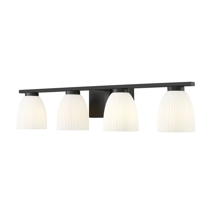 Z-Lite Naya 4 Light Vanity Light - Matte Black