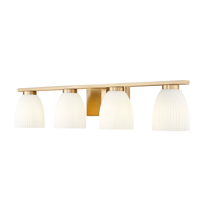Z-Lite Naya 4 Light Vanity Light - Modern Gold