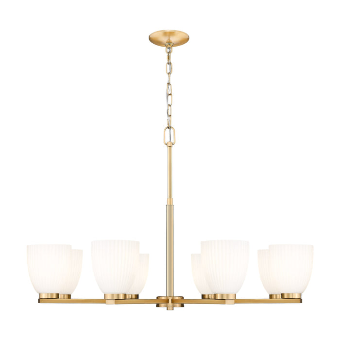Z-Lite Naya 8 Light Chandelier - Modern Gold