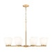 Z-Lite Naya 8 Light Chandelier - Modern Gold