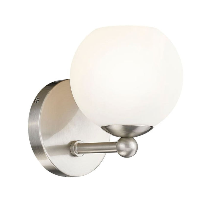 Z-Lite Neoma Brushed Nickel 1 Light Wall Sconce 1100-1S-BN | theLightShop