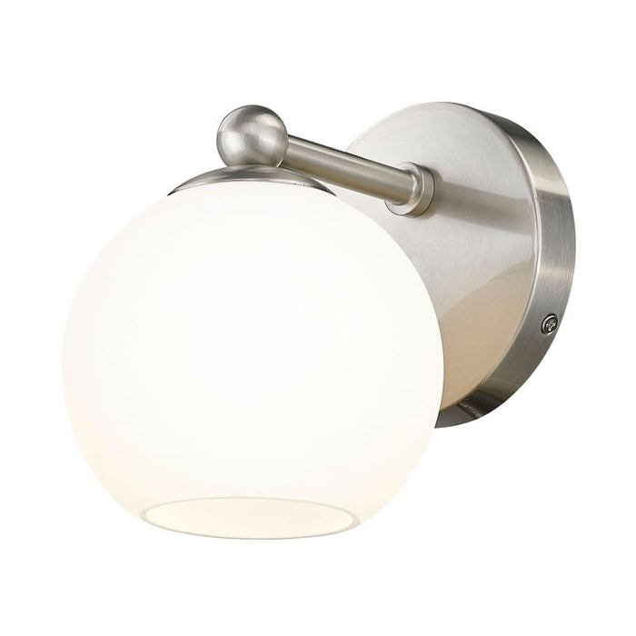 Z-Lite Neoma Brushed Nickel 1 Light Wall Sconce 1100-1S-BN | theLightShop