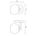 Z-Lite Neoma Brushed Nickel 1 Light Wall Sconce 1100-1S-BN | theLightShop