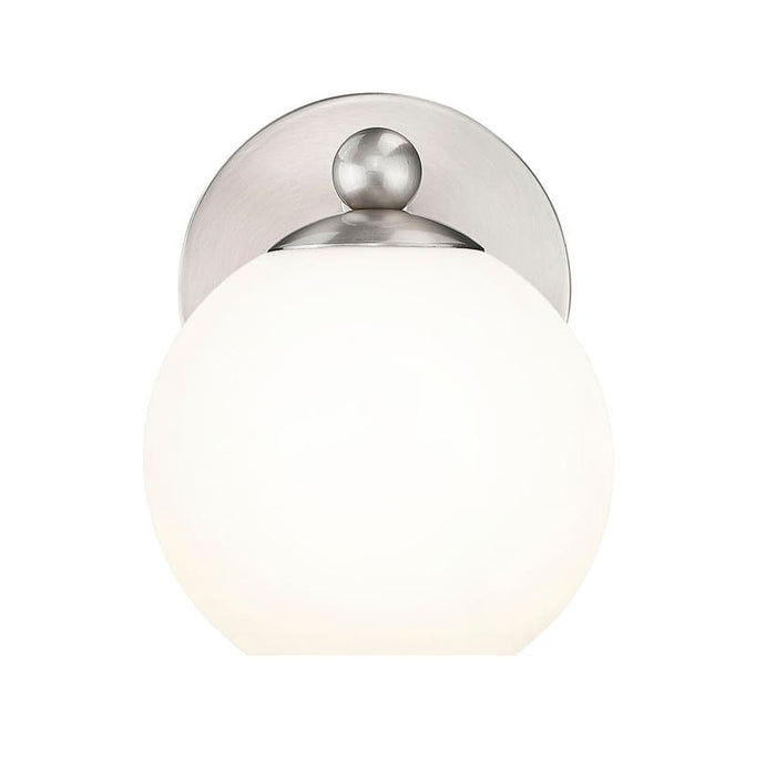 Z-Lite Neoma Brushed Nickel 1 Light Wall Sconce 1100-1S-BN | theLightShop