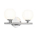 Z-Lite Neoma Chrome 2 Light Vanity 1100-2V-CH | theLightShop