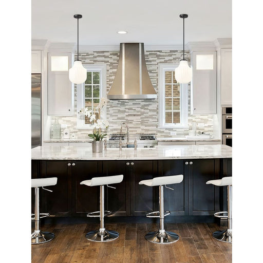 Z-Lite Newbury Pendant Matte Black 1 Light 10 Inch 7510P10-MB | theLightShop