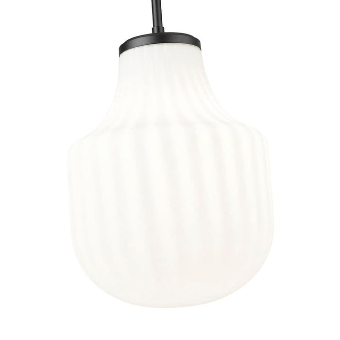 Z-Lite Newbury Pendant Matte Black 1 Light 10 Inch 7510P10-MB | theLightShop