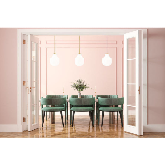 Z-Lite Newbury Pendant Modern Gold 1 Light 10 Inch 7510P10-MGLD | theLightShop