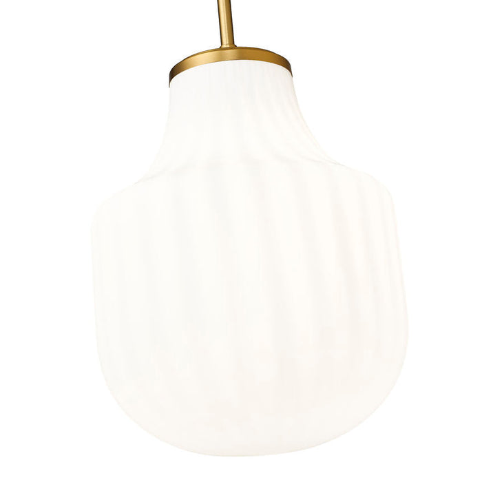 Z-Lite Newbury Pendant Modern Gold 1 Light 10 Inch 7510P10-MGLD | theLightShop