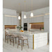 Z-Lite Newbury Pendant Modern Gold 1 Light 8 inch 7511P8-MGLD | theLightShop