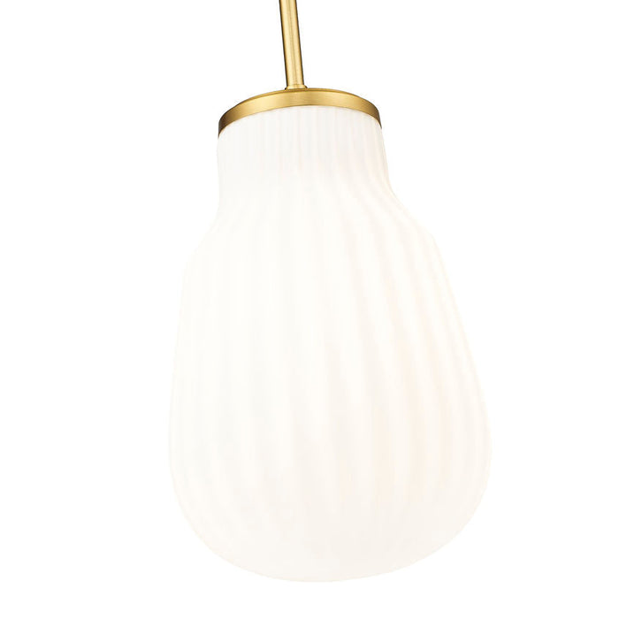 Z-Lite Newbury Pendant Modern Gold 1 Light 8 inch 7511P8-MGLD | theLightShop