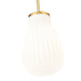 Z-Lite Newbury Pendant Modern Gold 1 Light 8 inch 7511P8-MGLD | theLightShop