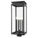Z-Lite Nova 4 Light Outdoor Post Mount Fixture - Black - Square