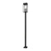 Z-Lite Nova 4 Light Outdoor Post Mounted Fixture - Black - 10’’