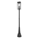 Z-Lite Nova 4 Light Outdoor Post Mounted Fixture - Black - 14’’