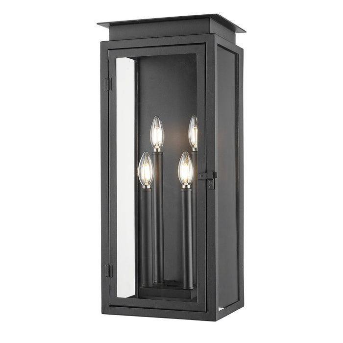 Z-Lite Nova 4 Light Outdoor Wall Light - Black