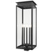 Z-Lite Nova 5 Light Outdoor Post Mount Fixture - Black - Square