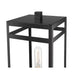 Z-Lite Nuri Black 1 Light Outdoor Post Mounted Fixture 596PHBS-536P-BK | theLightShop