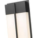 Z-Lite Nyx Outdoor Wall Sconce Black LED 2 Light 5014B-BK-LED | theLightShop