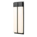 Z-Lite Nyx Outdoor Wall Sconce Black LED 2 Light 5014B-BK-LED | theLightShop