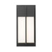 Z-Lite Nyx Outdoor Wall Sconce Black LED 2 Light 5014S-BK-LED | theLightShop