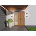 Z-Lite Nyx Outdoor Wall Sconce Black LED 2 Light 5014S-BK-LED | theLightShop
