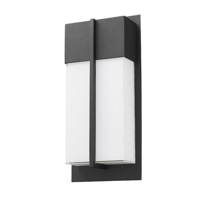 Z-Lite Nyx Outdoor Wall Sconce Black LED 2 Light 5014S-BK-LED | theLightShop