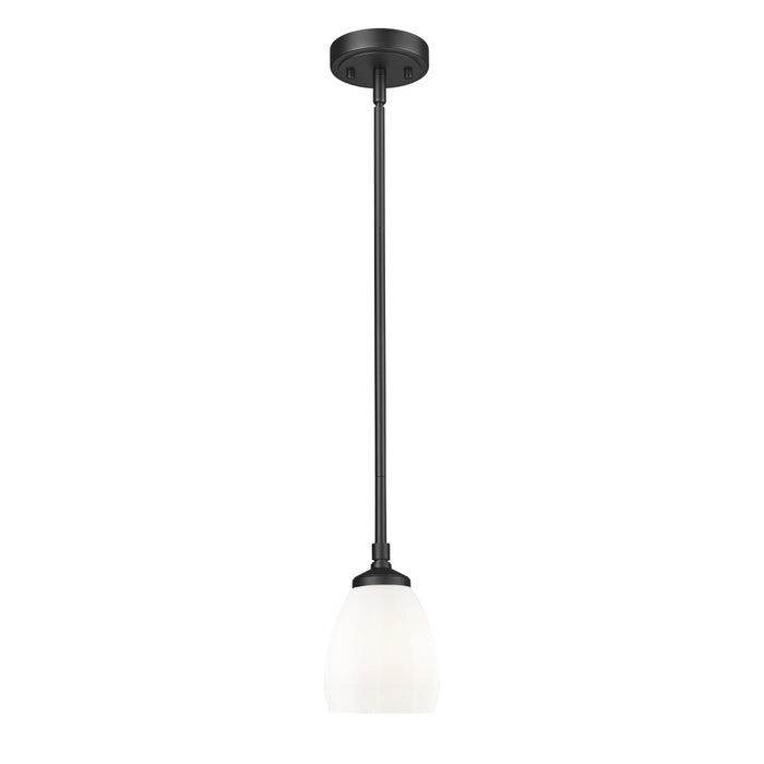 Z-Lite Oren 1 Light Mini-Pendant - Matte Black