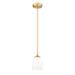 Z-Lite Oren 1 Light Mini-Pendant - Modern Gold