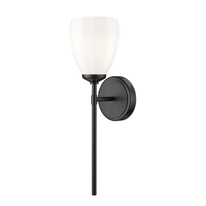 Z-Lite Oren 1 Light Wall Sconce - Matte Black