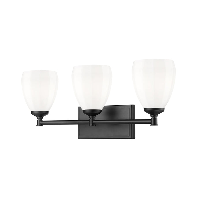 Z-Lite Oren 3 Light Vanity Light - Matte Black