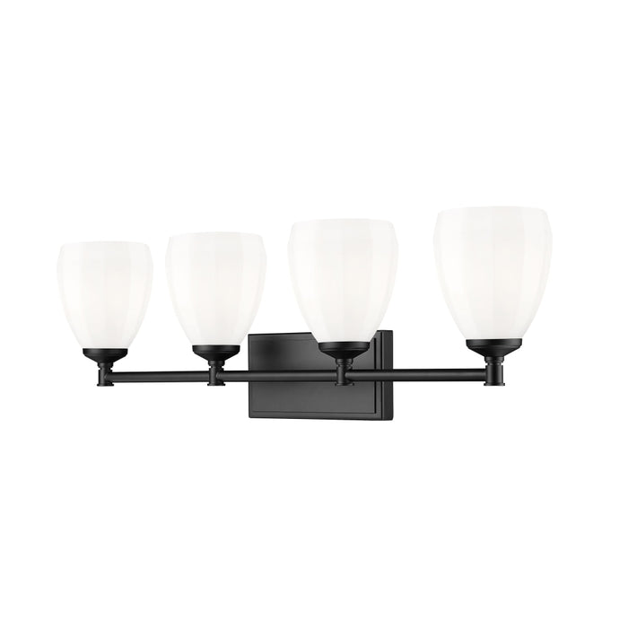 Z-Lite Oren 4 Light Vanity Light - Matte Black