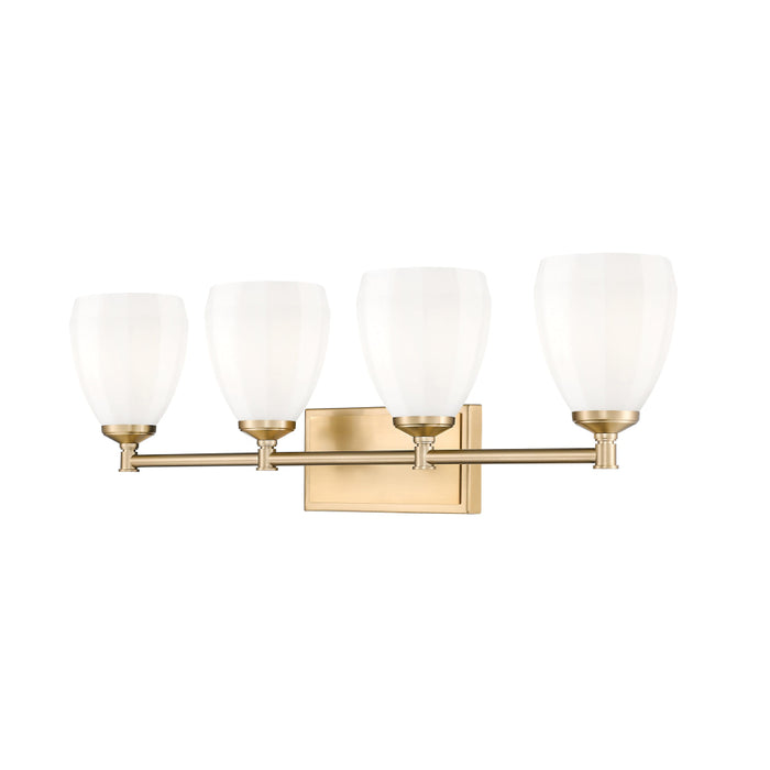 Z-Lite Oren 4 Light Vanity Light - Modern Gold