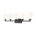Z-Lite Oren 5 Light Vanity Light - Matte Black