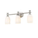 Z-Lite Orion Vanity Brushed Nickel 3 Light 1102-3V-BN | theLightShop
