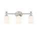 Z-Lite Orion Vanity Brushed Nickel 3 Light 1102-3V-BN | theLightShop