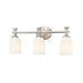 Z-Lite Orion Vanity Brushed Nickel 3 Light 1102-3V-BN | theLightShop