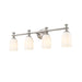 Z-Lite Orion Vanity Brushed Nickel 4 Light 1102-4V-BN | theLightShop