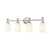 Z-Lite Orion Vanity Brushed Nickel 4 Light 1102-4V-BN | theLightShop