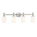 Z-Lite Orion Vanity Brushed Nickel 4 Light 1102-4V-BN | theLightShop
