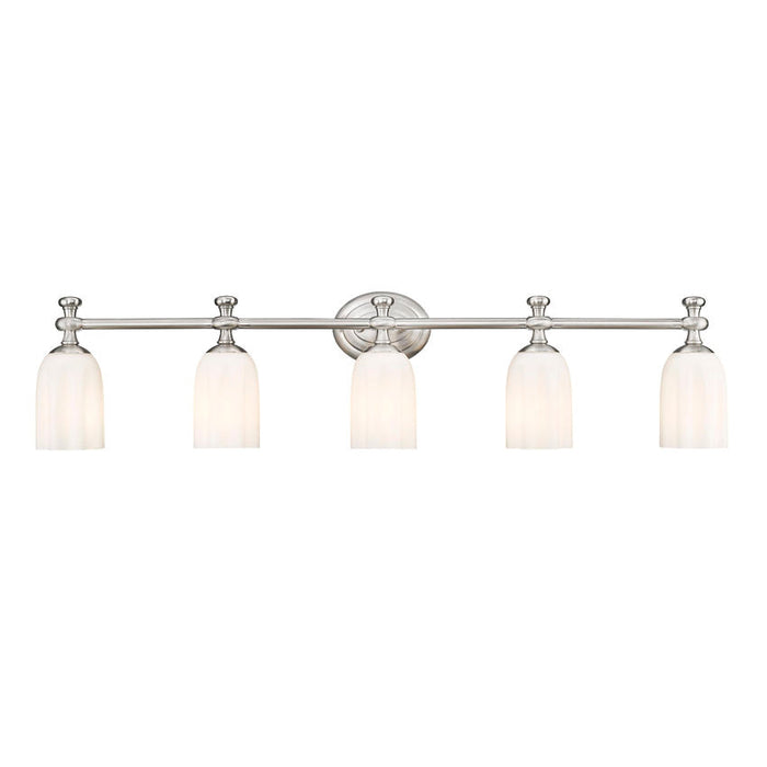 Z-Lite Orion Vanity Brushed Nickel 5 Light 1102-5V-BN | theLightShop
