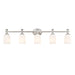 Z-Lite Orion Vanity Brushed Nickel 5 Light 1102-5V-BN | theLightShop