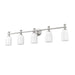 Z-Lite Orion Vanity Brushed Nickel 5 Light 1102-5V-BN | theLightShop