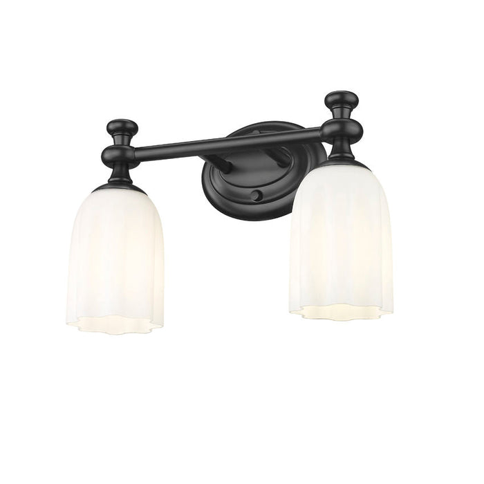 Z-Lite Orion Vanity Matte Black 2 Light 1102-2V-MB | theLightShop