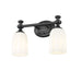 Z-Lite Orion Vanity Matte Black 2 Light 1102-2V-MB | theLightShop
