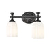 Z-Lite Orion Vanity Matte Black 2 Light 1102-2V-MB | theLightShop