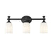 Z-Lite Orion Vanity Matte Black 3 Light 1102-3V-MB | theLightShop