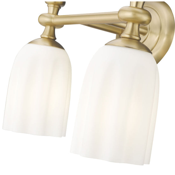 Z-Lite Orion Vanity Modern Gold 2 Light 1102-2V-MGLD | theLightShop